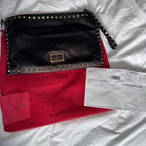 Valentino rock stud clutch a la 2011